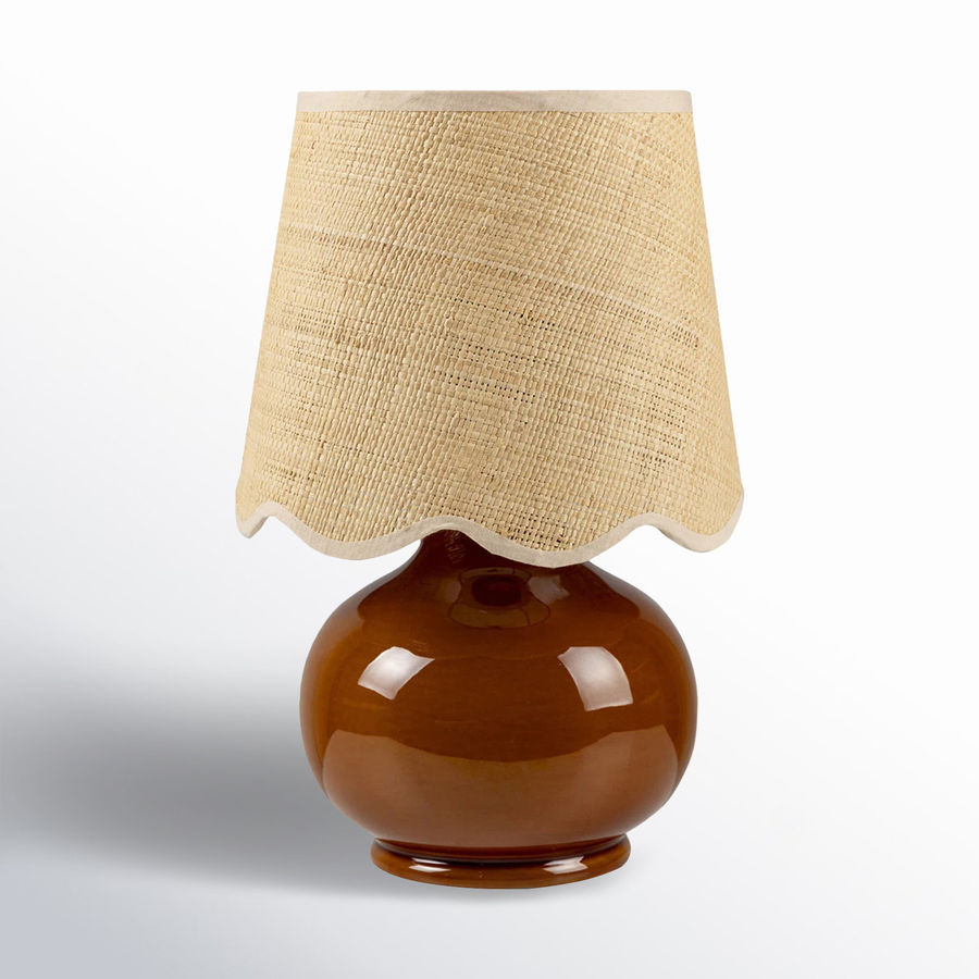 Birch Lane™ Momsen Scallop Shade Lamp & Reviews | Wayfair added by Madeline Abernathy