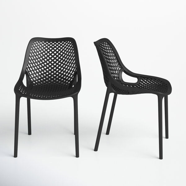 Farrah Outdoor Stacking Dining Side Chair added by sallie tyler
