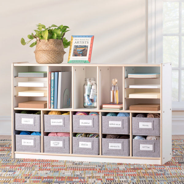 EdQ Essentials Shelves & 10 Bin Storage Unit added by Dani Cathey