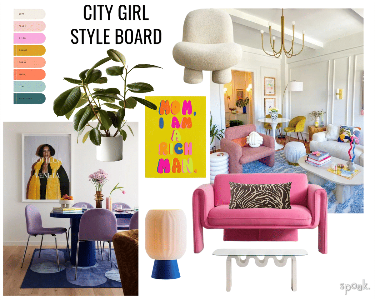 Kitchen + Living Room Inspo designed by Kelly Calley