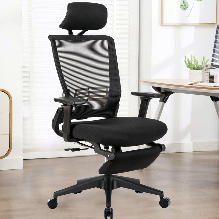 Inbox Zero Makenzie Ergonomic Office chair with Adjustable Armrest and Foldable Backrest,minimal assembly & Reviews | Wayfair added by Julia Macedonio