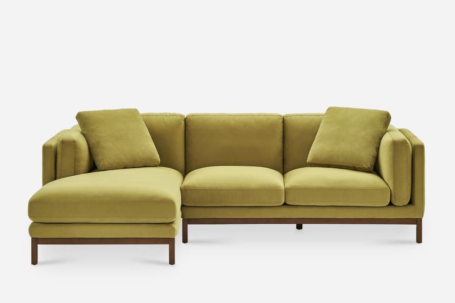 Owen Chaise Sectional Sofa, Walnut | Castlery added by Katie Carpenter