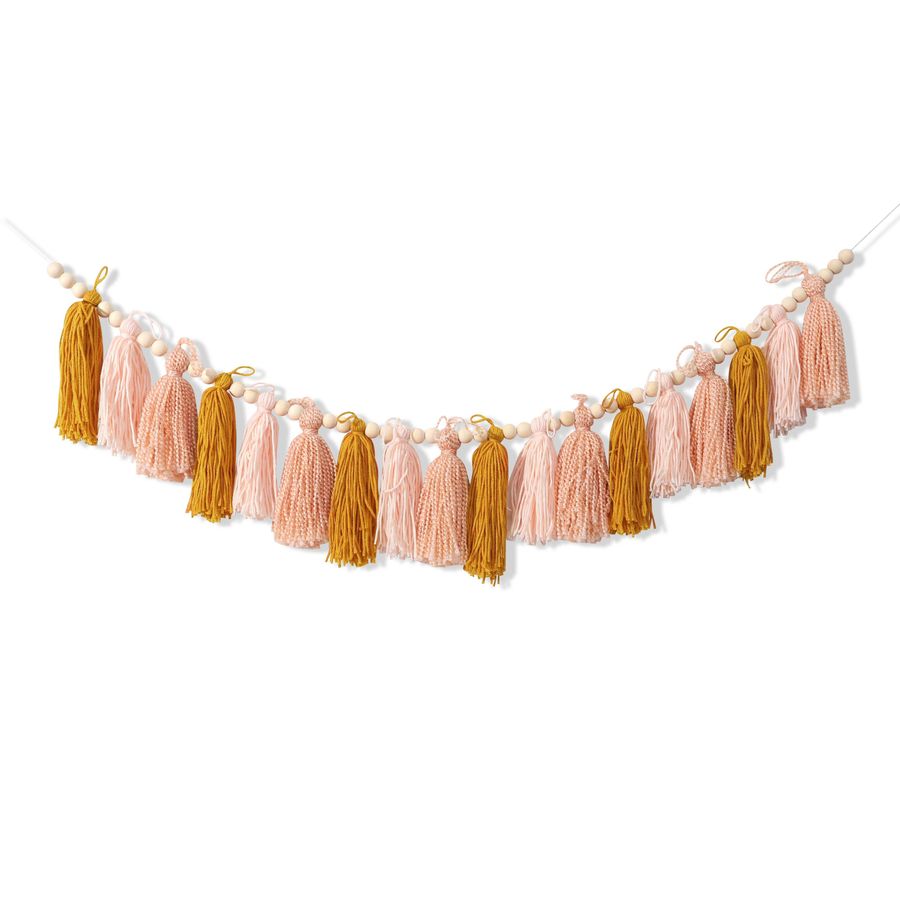 1pc Boho Sunshine Highchair Garland, Warm Earth Tone Yarn Tassel Garland With Wood Beads, The Sun High Chair Cake Smash Banner, Best Boho Sunshine Birthday Decorations (sunshine Tassel Banner) | Shop The Latest Trends | Temu added by Shannon Jernigan
