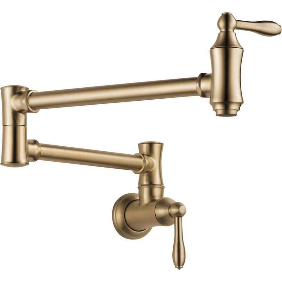 Delta Traditional Wall-Mounted Potfiller in Champagne Bronze 1177LF-CZ - The Home Depot added by Melanie Montierth
