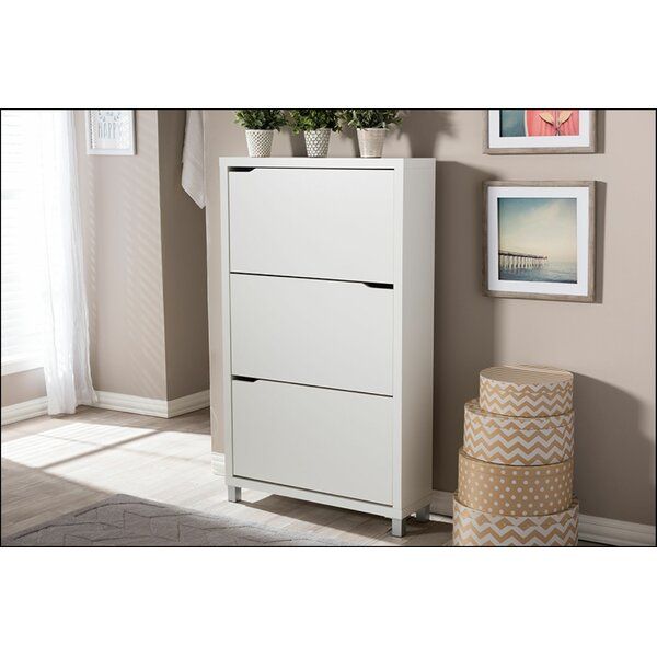 Truax 18 Pair Shoe Storage Cabinet added by Rachel Fedorov