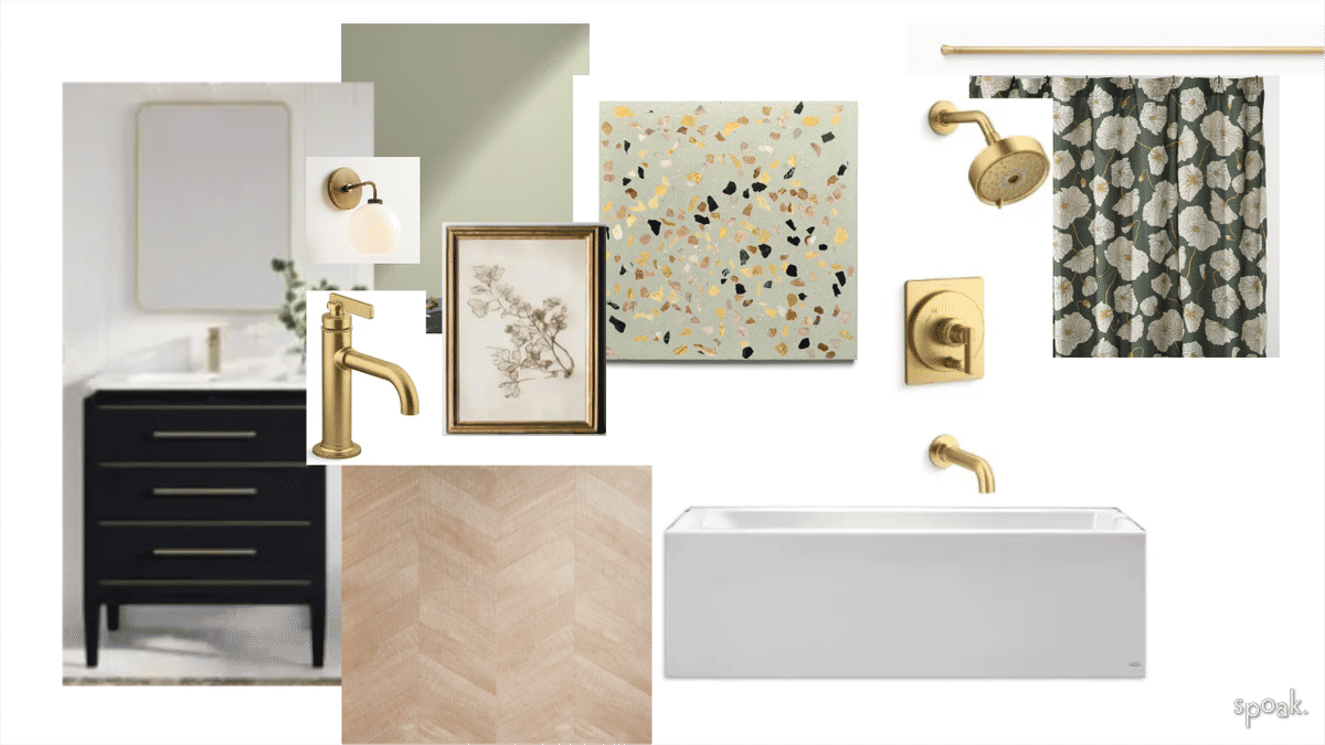Organic Bathroom Ideas designed by Alicia Locher