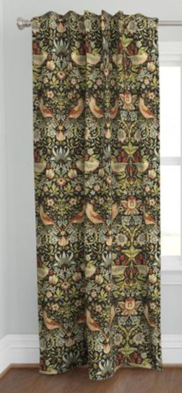 William Morris ~ Strawberry Thief ~ Soft | Spoonflower added by Anna Perry