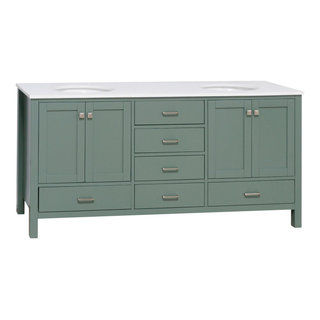 Horizon 72" Double Bathroom Vanity - Transitional - Bathroom Vanities And Sink Consoles - by Kitchen Bath Collection | Houzz added by Stacy Roseberry