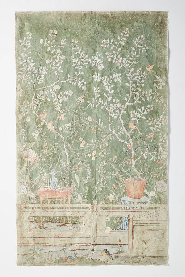 Birds and Potted Tree Tapestry added by Anya Hondel
