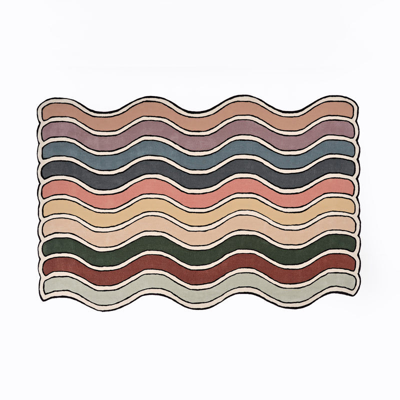 Wavy Rug in Jewel Tones - 9x12 added by Spoak Member