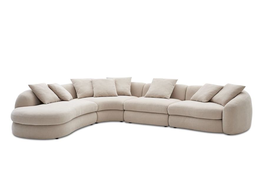 Fable Performance Fabric Extended Chaise Sectional Sofa | Castlery added by Drew VanderMeulen