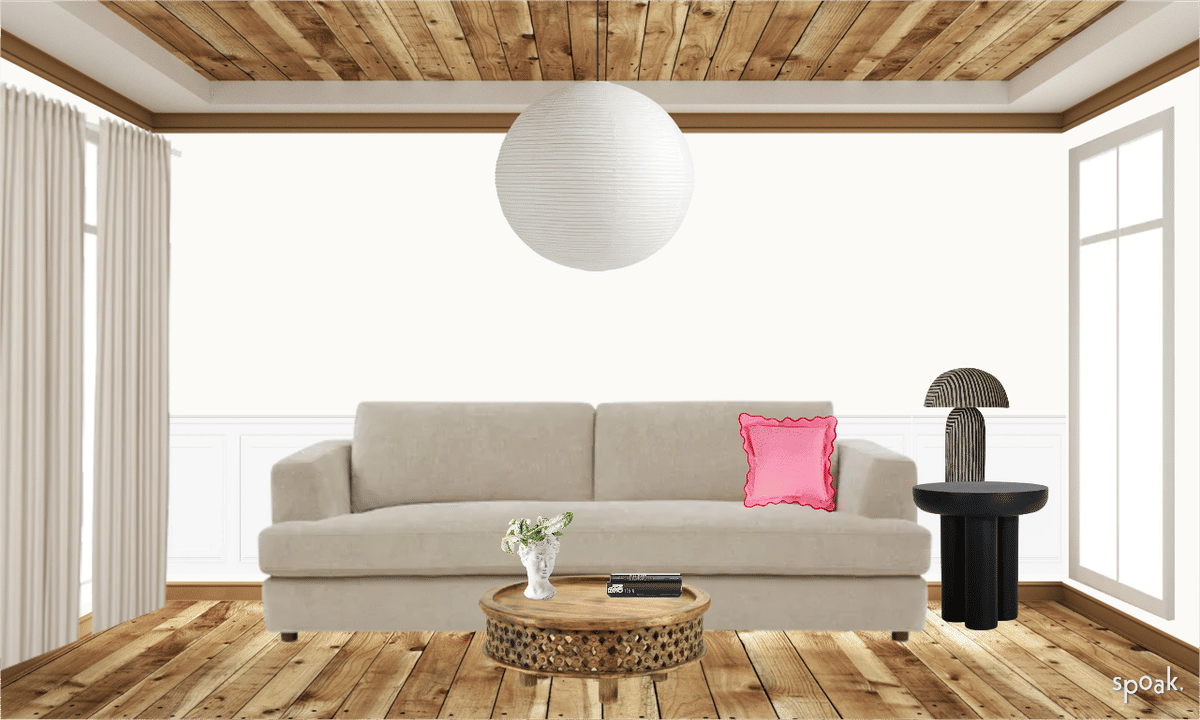 Kitchen + Living Room Inspiration designed by Trisha Antoine