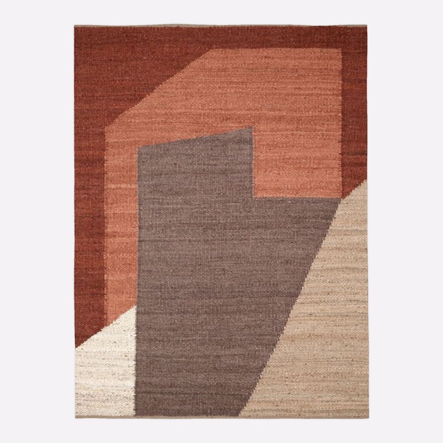Angled Modern Form Jute Rug added by sydney pefok