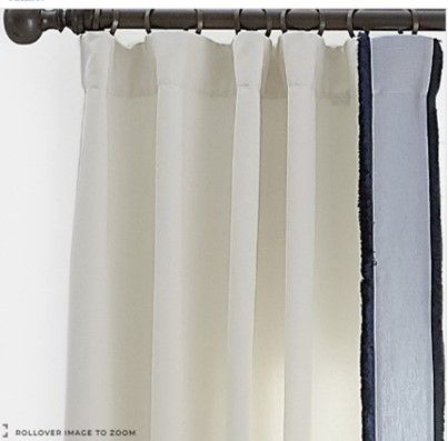 Bellport Fringed Drapery Panels - Set of 2 added by MISSY PITT