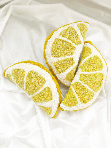 Lemon Slice Pillow | Hello Happy Handmade added by Spoak 