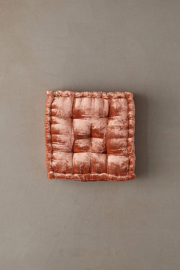 Ruthie Velvet Floor Pillow added by Lacey Won