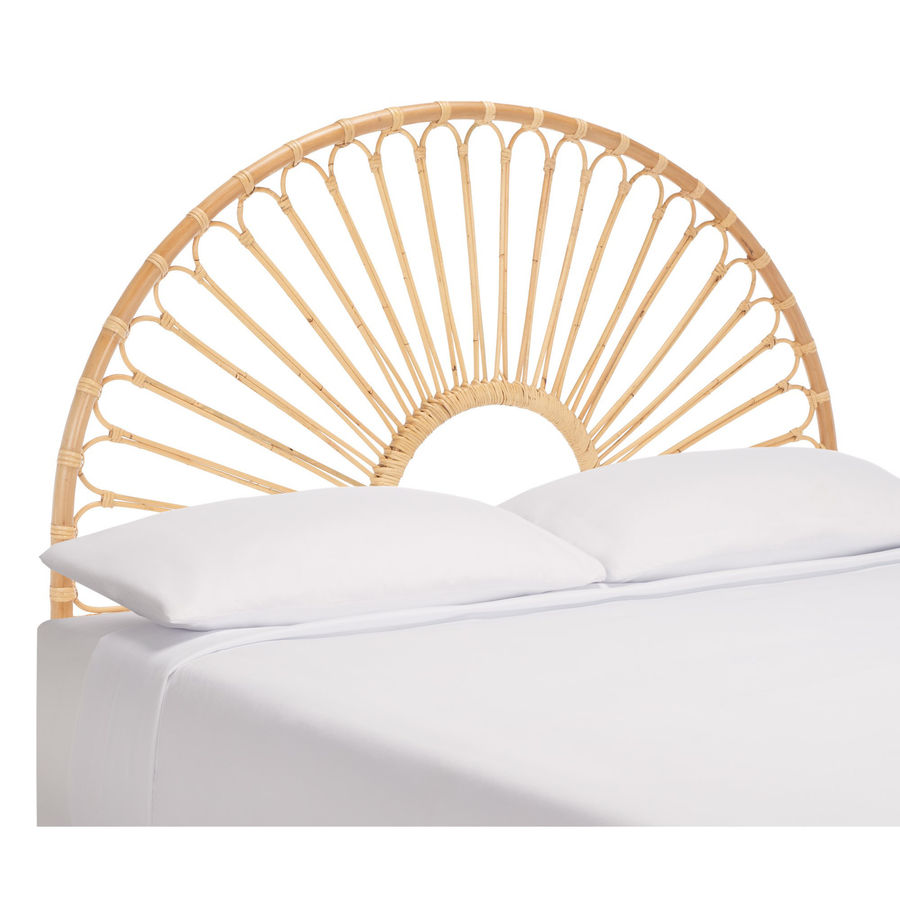 Sand & Stable™ Estero Full / Double Wicker/Rattan Open-Frame Headboard & Reviews | Wayfair added by Kristian King