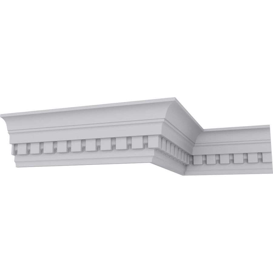 Ekena Millwork 3"H x 2"P x 3 5/8"F x 94 1/2"L Dentil Crown Moulding & Reviews | Wayfair added by Cassandra Kirkpatrick