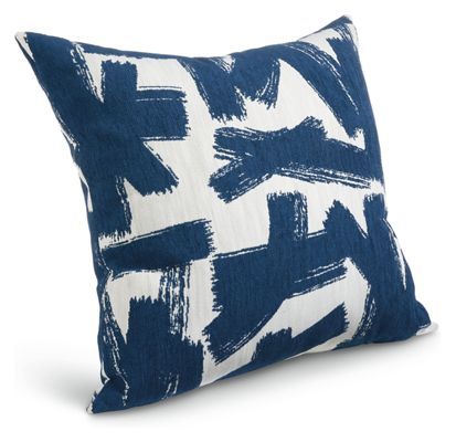 Ivan 24w 24h Outdoor Pillow in Navy - Outdoor Pillows - Outdoor - Room & Board added by ELENA FILIPPENKO