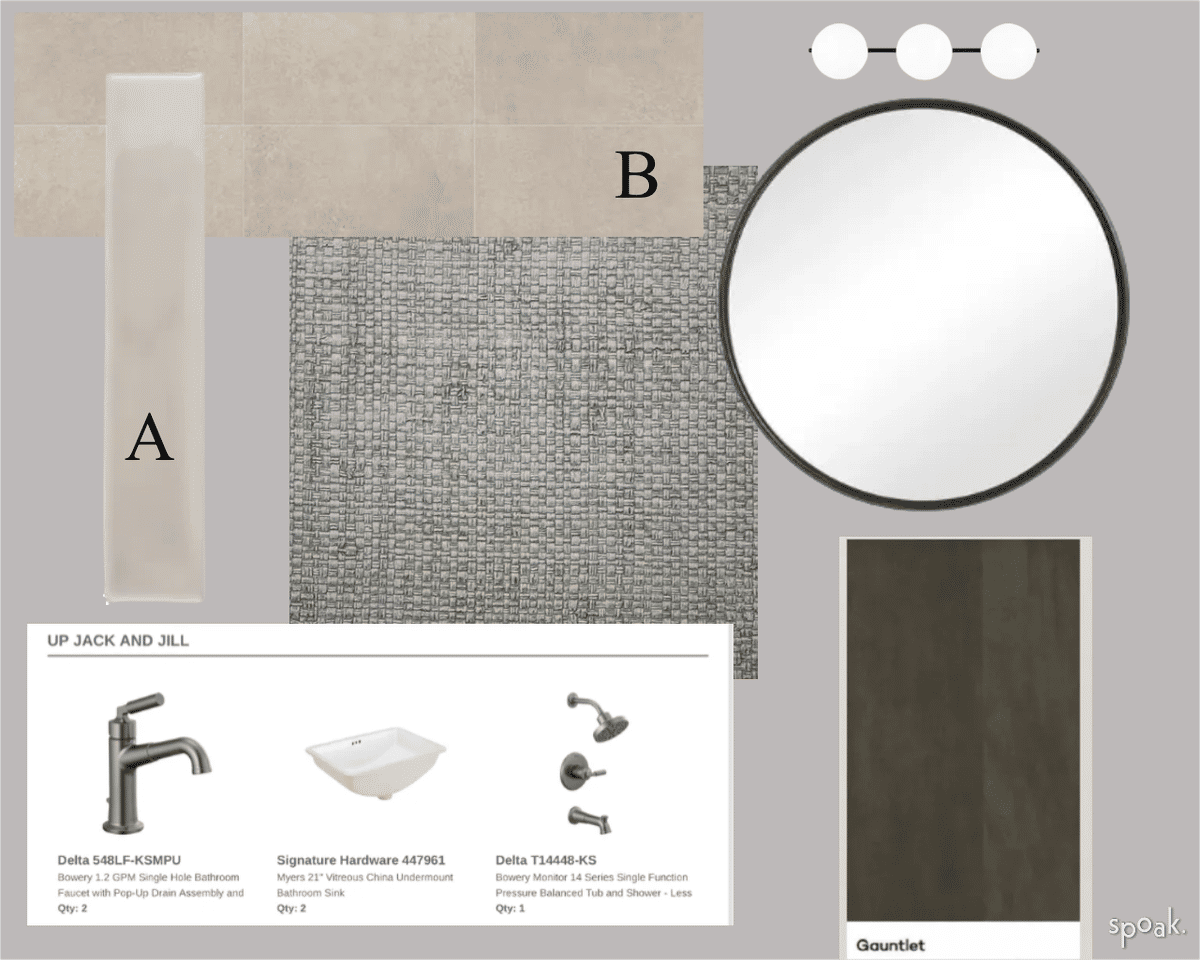 Bathroom Inspo designed by Riley Lindley