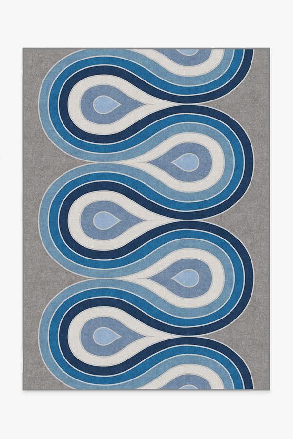 Jonathan Adler Milano Blue Steel Rug added by chelsea thompson