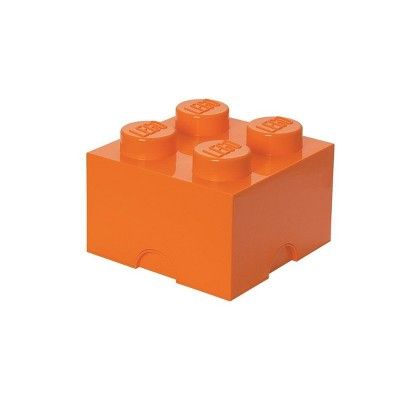 Room Copenhagen LEGO Storage Brick 4, Bright Orange added by Alivia Korsun