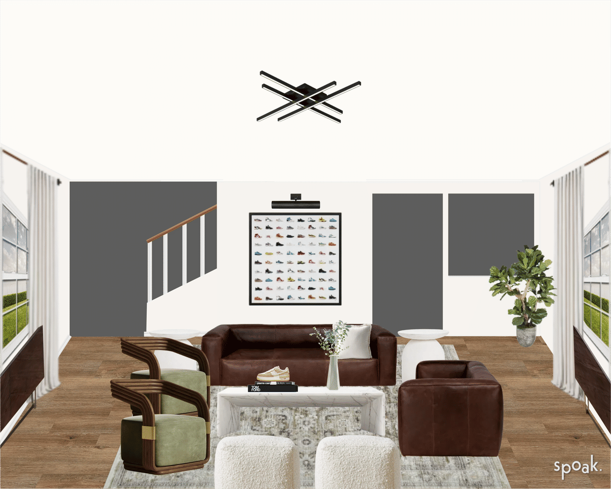 Living Room Inspiration designed by Myranda Eckert