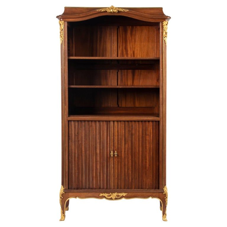 19th Century Napoleon III Tambour Door Bookcase added by Sharona Blockman