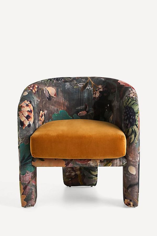 Effie Lena Velvet Tripod Chair added by Alex Brink