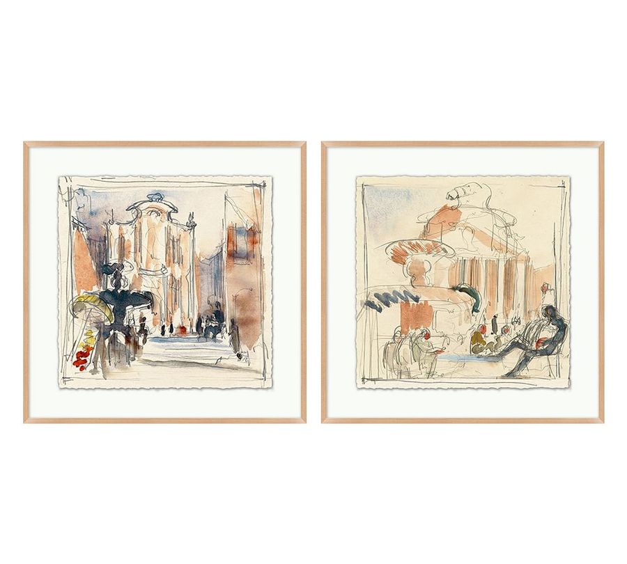 Piazza Sketch Framed Print added by Heather Hamel