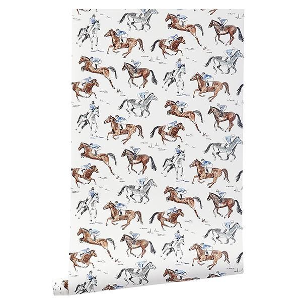 Horse & Jockey Wallpaper | Caitlin Wilson added by Erin Kirwan