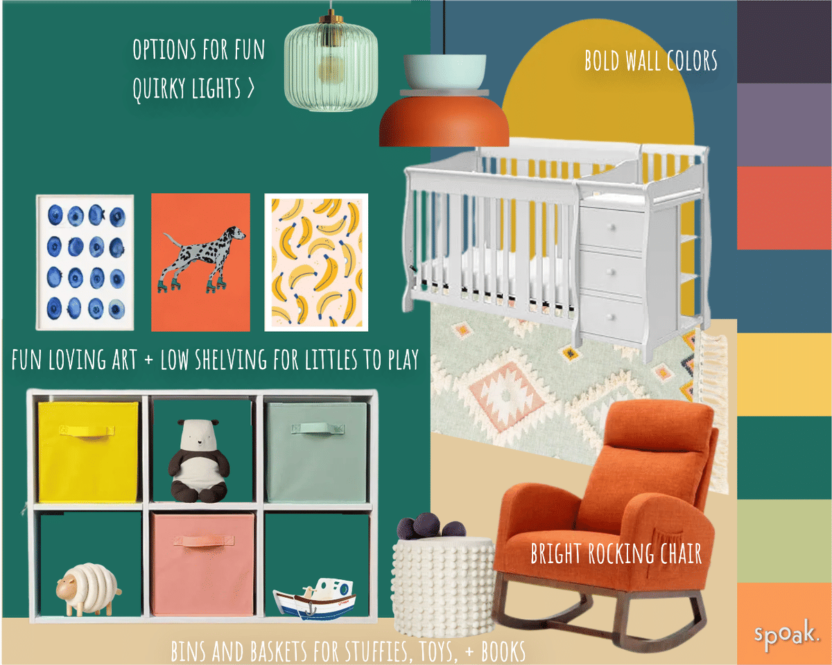 Nursery Inspiration designed by Mads Ferrell