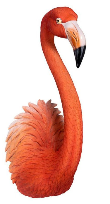 Pink Flamingo Tropical Pop Culture Icon Wall Sculpture added by Ananya Ashok
