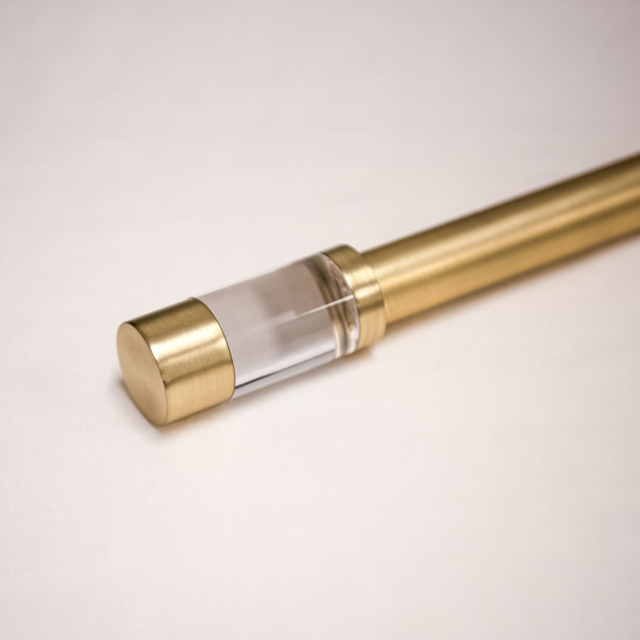 Everly Quinn Audrinna Adjustable 1" Single Curtain Rod & Reviews | Wayfair added by sallie tyler