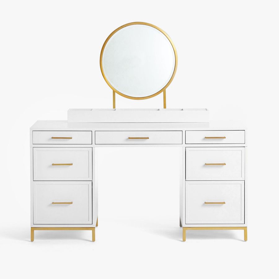 Blaire Smart™ Storage Vanity Desk (57") added by Samantha Carter
