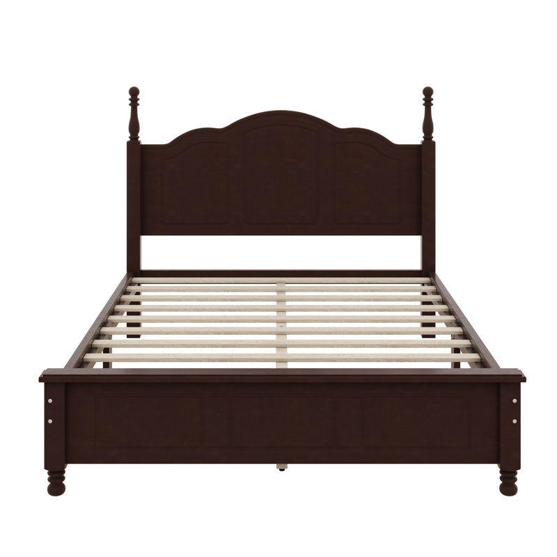 Alcott Hill® Chellapah Wood Platform Bed Frame | Wayfair added by Carolyn Falco