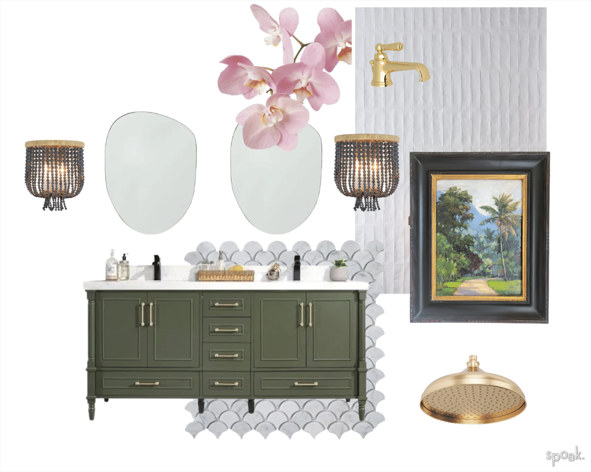 Bathroom Ideas designed by Melissa Isles