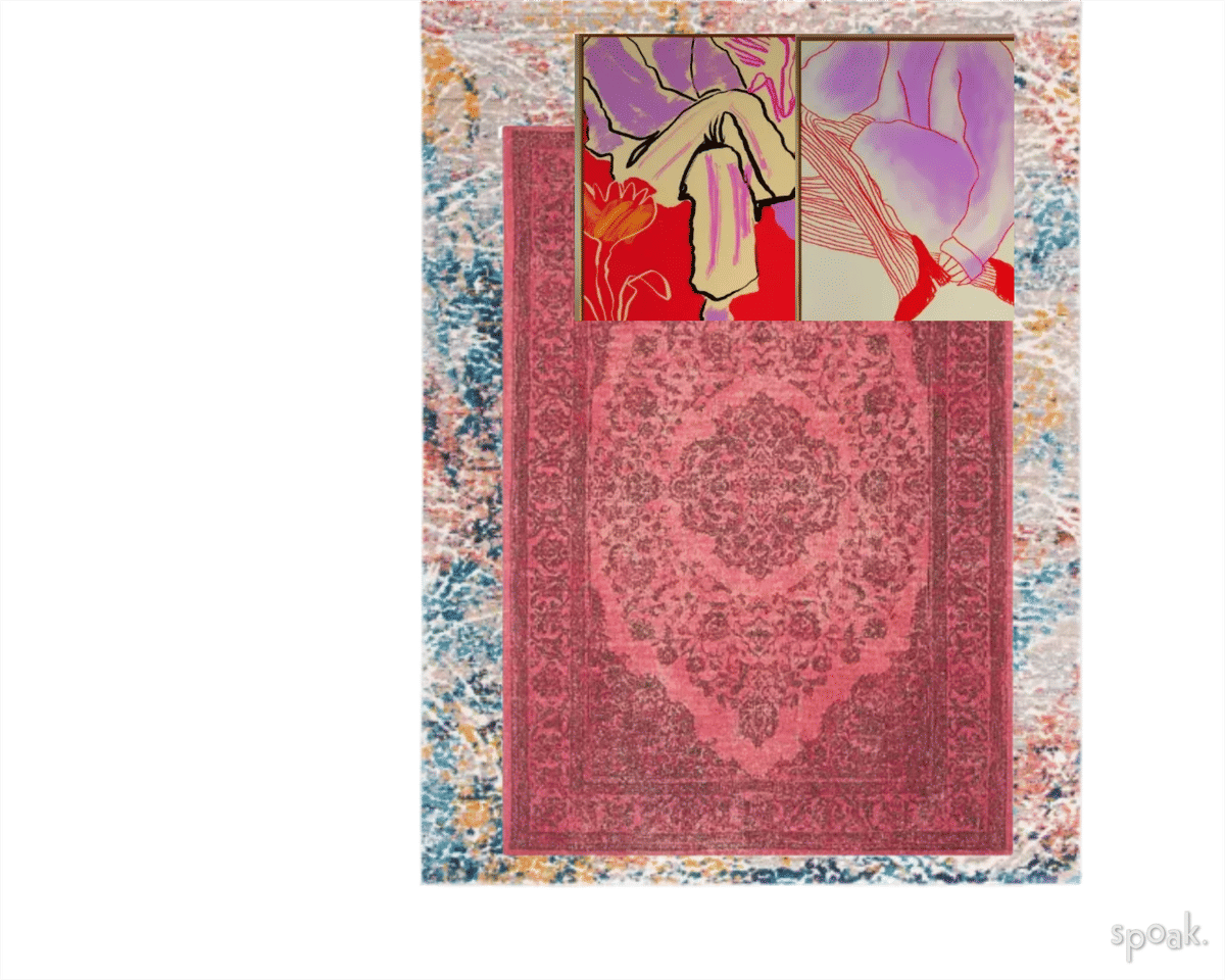 Boho Pink Guest Bedroom Ideas designed by Gina Diaz