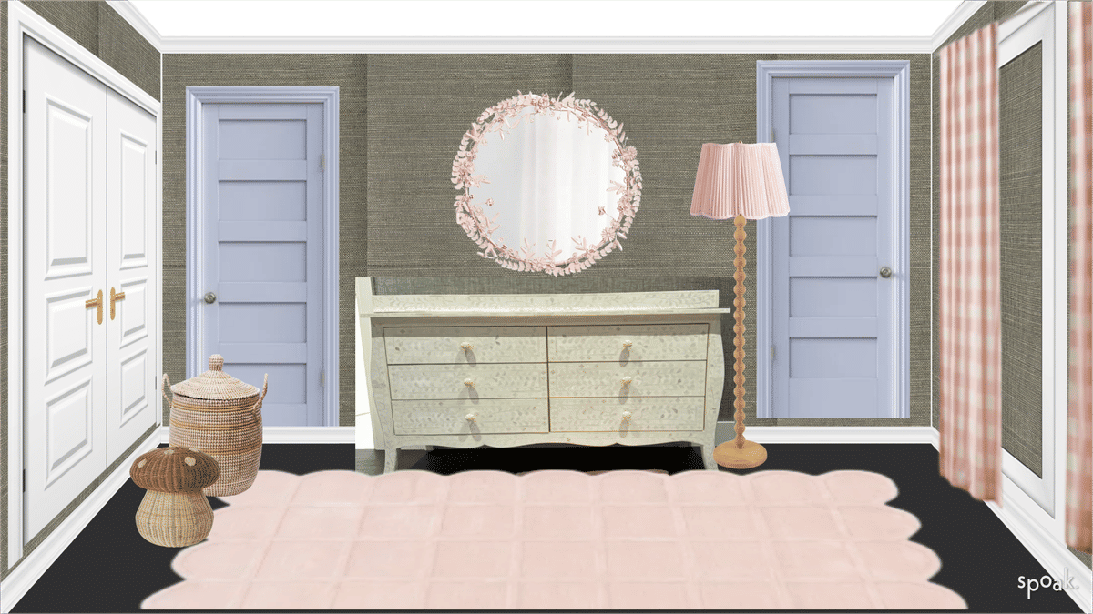 Shabby Chic Mudroom Inspo designed by Eliza Bird