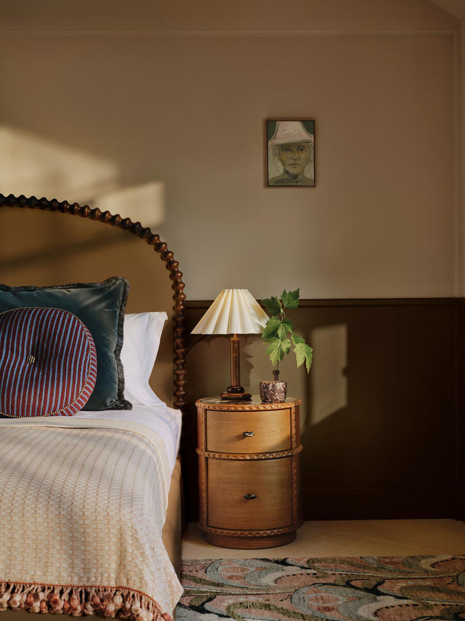 Pietro Bedside Table, Michelangelo Marble - Soho Home added by Haylee Love