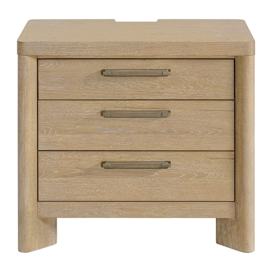 Union Rustic Karcen Sand Dune Nightstand with USB & Reviews | Wayfair added by Jami McPherson