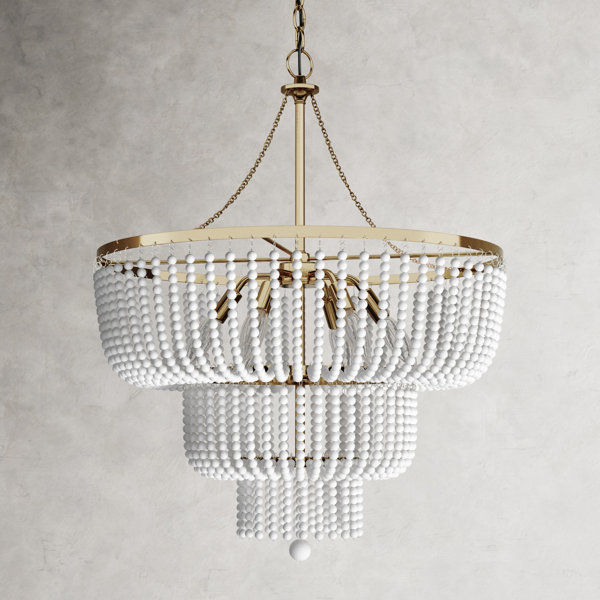 Anesha 6 - Light Dimmable Tiered Chandelier added by Danielle Bradley
