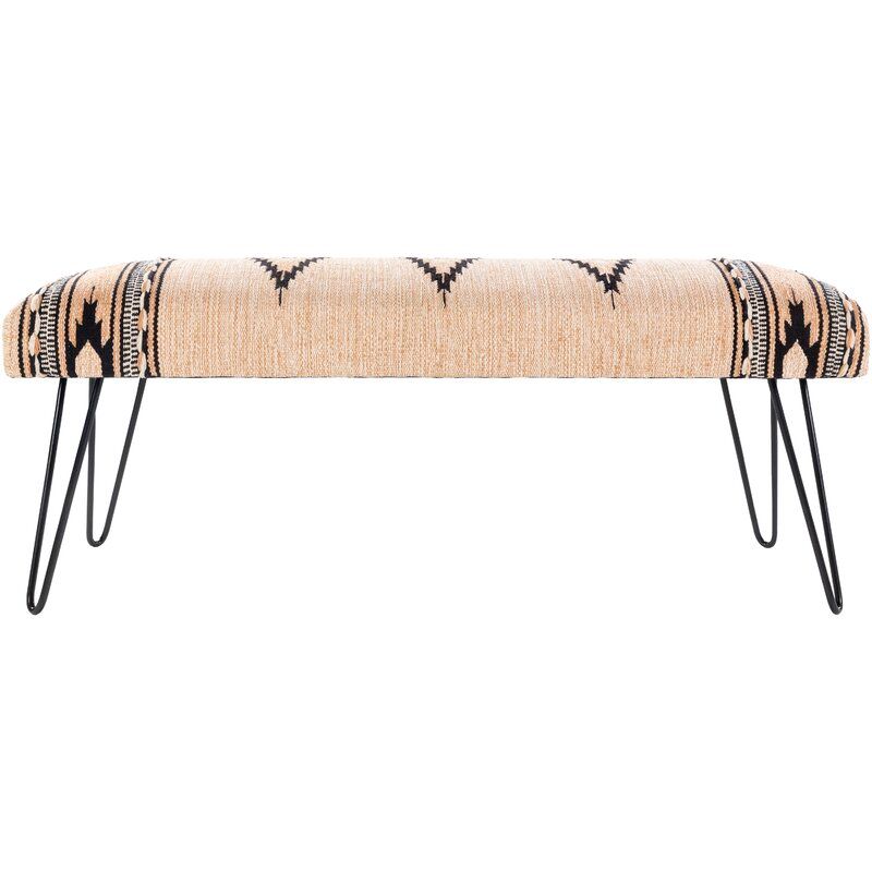 Gore Cotton Upholstered Bench added by sallie tyler