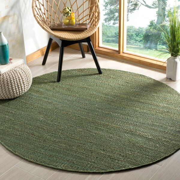 Fitzwater Handmade Flatweave Jute/Sisal Green Rug added by Tracie Robinson