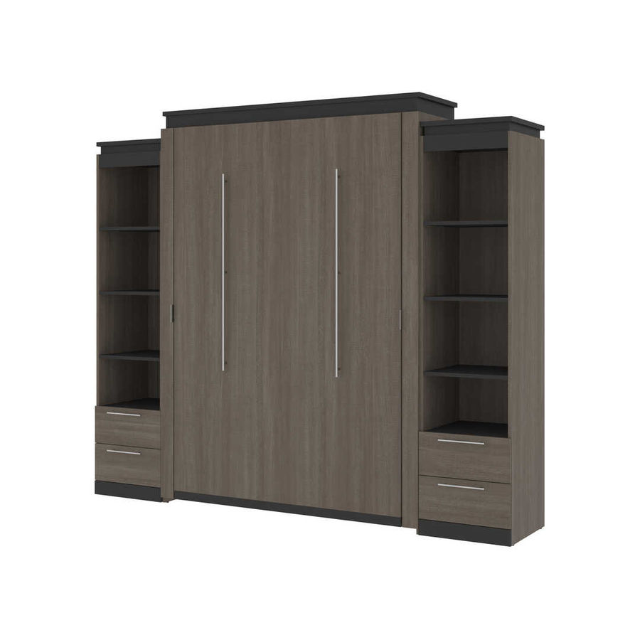 Queen Murphy Bed and 2 Narrow Shelving Units with Drawers (105W) added by Spoak Member