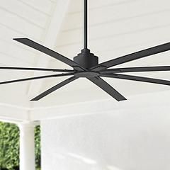 84" Minka Aire Xtreme H2O Coal Wet Ceiling Fan with Remote Control | www.lampsplus.com added by Ariana Beil