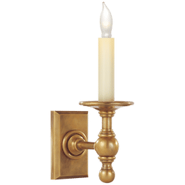 Single Library Classic Sconce added by Katherine Pavelich