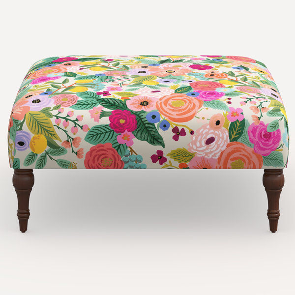 Rifle Paper Co. x Cloth & Company Greenwich Upholstered Ottoman added by HELEN SALGADO