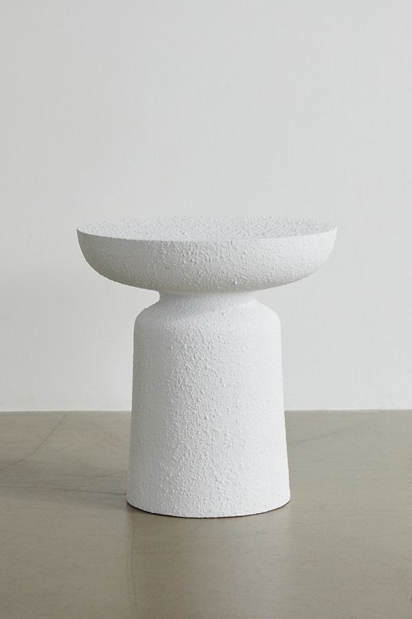 Pedestal Indoor/Outdoor Side Table added by Paige McIntosh