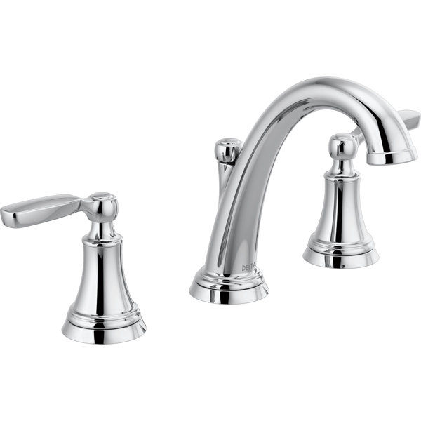 Woodhurst Widespread Bathroom Faucet 3 Hole, 2-handle Bathroom Sink Faucet with Drain Assembly added by Ashley Quick